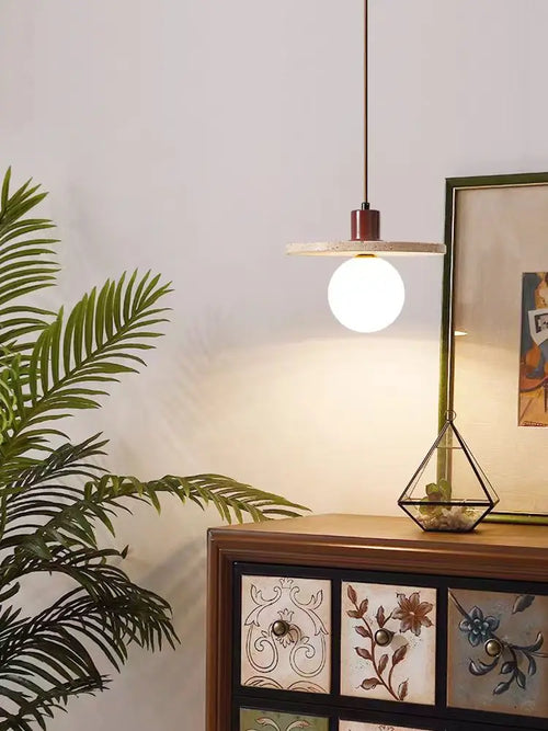 suspension LED design moderne ovni décoration artistique intérieure - vue 5 sur 10
