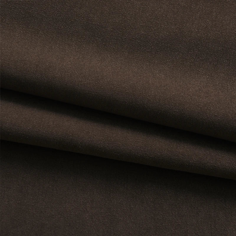 Rideau occultant moderne pour salon chambre tissu uni - vue 9 sur 11