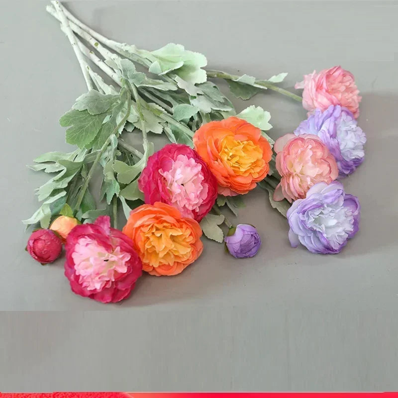 fleurs artificielles en soie pour décoration intérieure restaurant - vue 6 sur 12