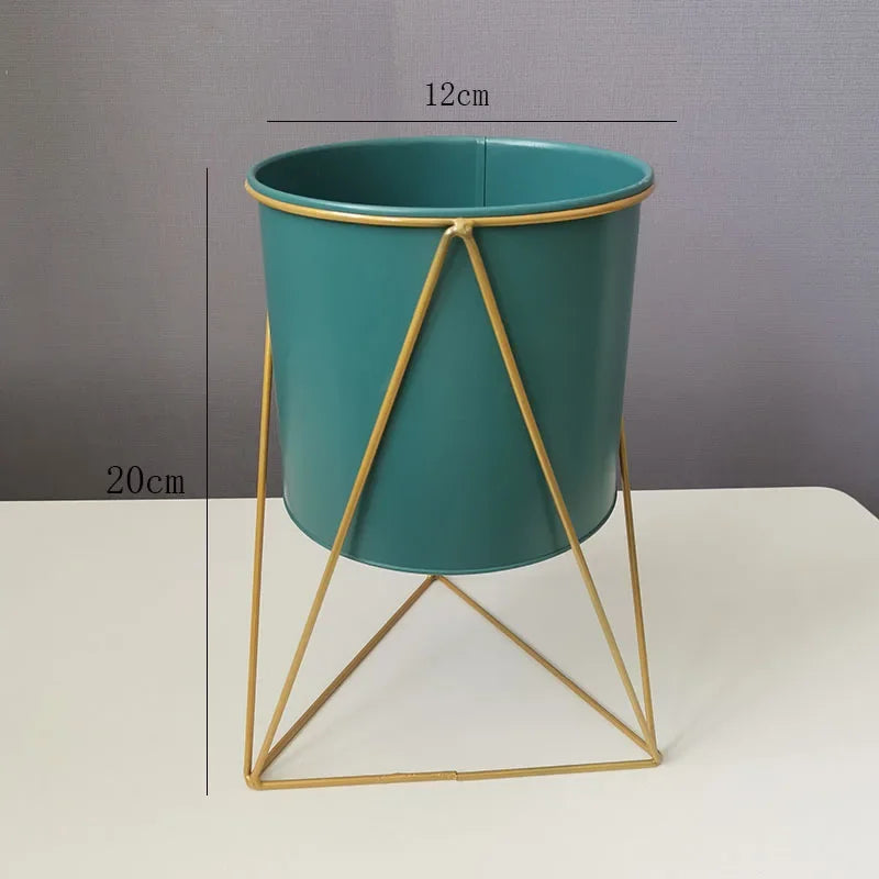 support en fer forgé pour plantes et fleurs d'intérieur élégant - vue 8 sur 18