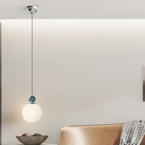 suspension décorative en cristal de luxe pour intérieur - vue 4 sur 12