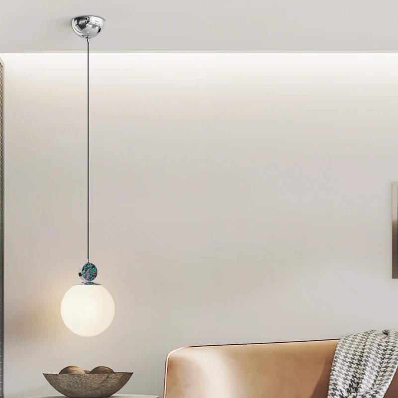 suspension décorative en cristal de luxe pour intérieur - vue 3 sur 12