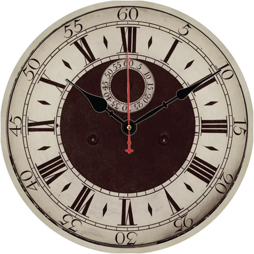 horloge murale rétro silencieuse pour décoration intérieure moderne - vue 3 sur 19