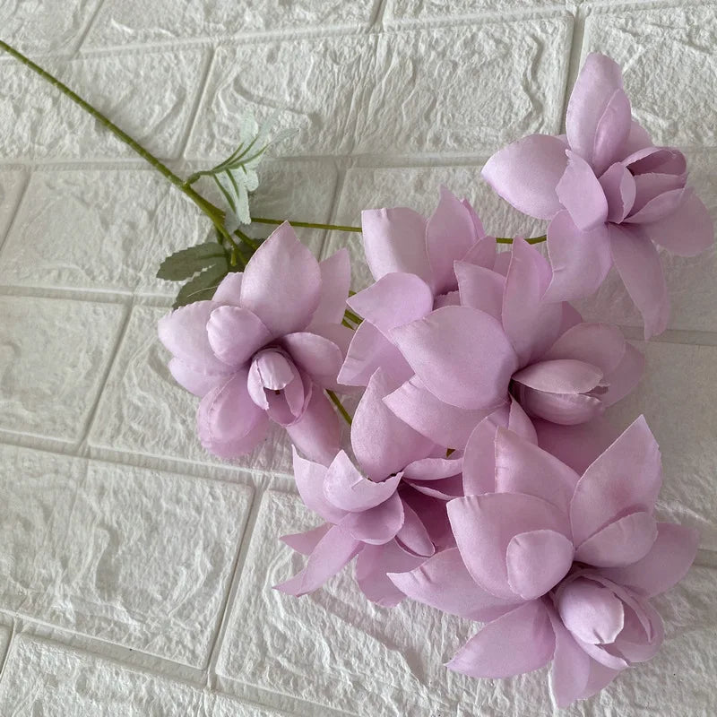 fleurs artificielles en tissu décoratives pour mariage et événements - vue 14 sur 14
