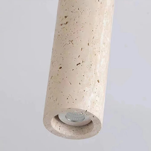 Spot cylindrique en pierre naturelle - vue 7 sur 8