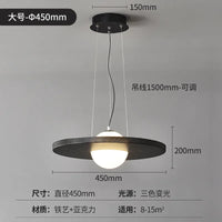 Modern minimalist restaurant chandelier designer, personalized coffee shop bar counter decoration lighting, bedroom bedside lamp