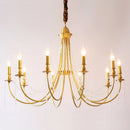 lustre en laiton moderne pour éclairage intérieur élégant