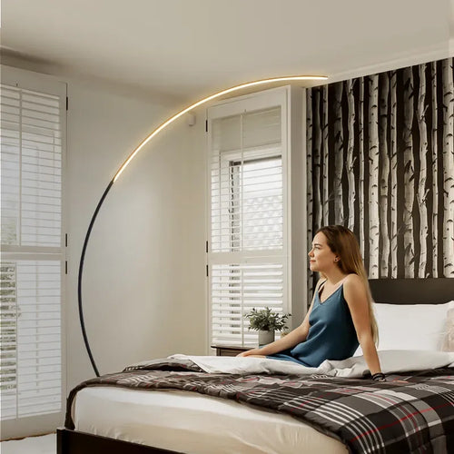 Lampadaire LED moderne minimaliste - vue 7 sur 8