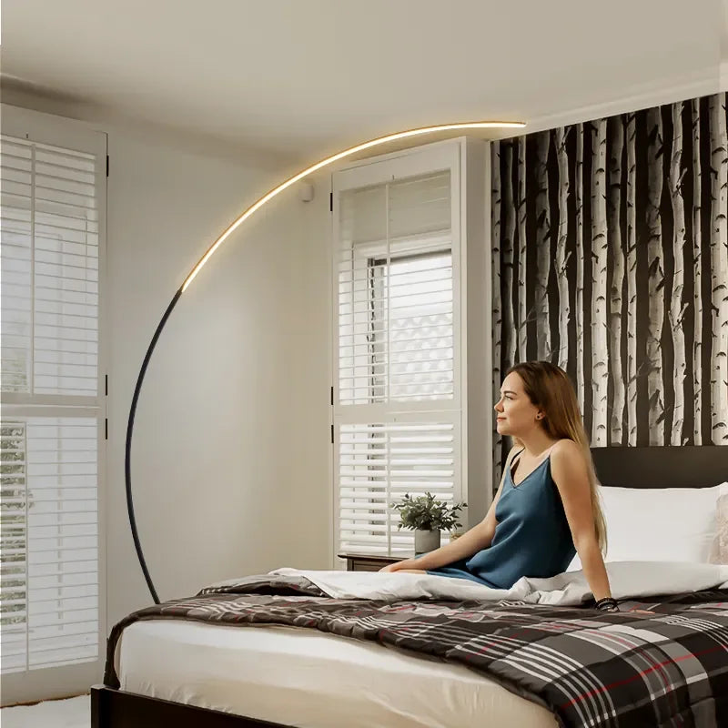 Lampadaire LED moderne minimaliste - vue 6 sur 8