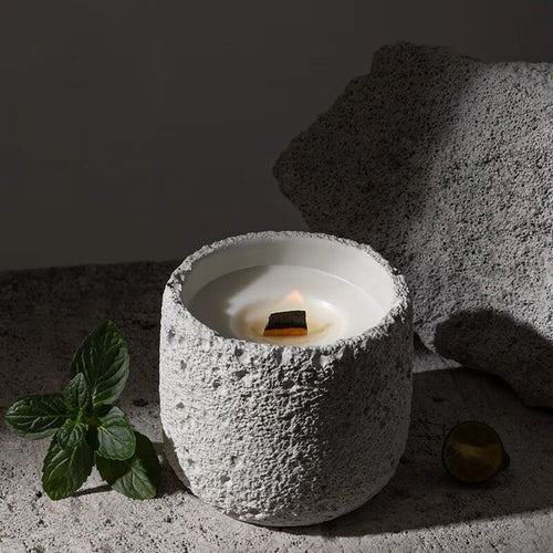 bougie parfumée volcanique française coffret cadeau décoration intérieure Noël - vue 5 sur 7