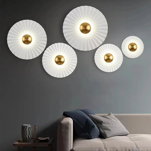 applique murale led moderne pour décoration d'ambiance intérieure - vue 2 sur 11