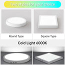 plafonnier à panneau led ultra fin pour intérieur
