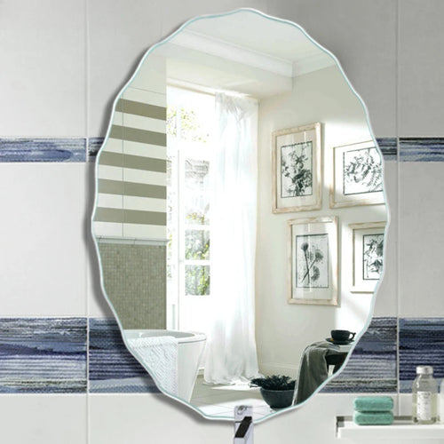 miroirs décoratifs ovales en macramé pour décoration intérieure - vue 4 sur 6