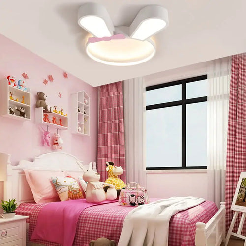 lustre led lapin moderne pour enfants décoration intérieure simple - vue 5 sur 7