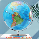 globe terrestre complet avec impression hd et lumières led