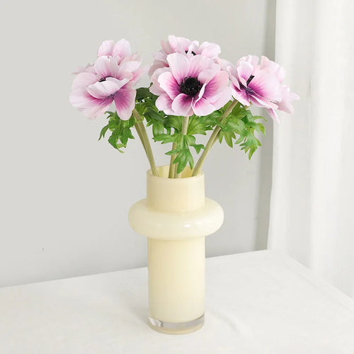 branche d'anémone fleurs artificielles décoration mariage table à domicile - vue 2 sur 12
