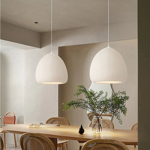 suspension nordique en résine pour décoration moderne et design - vue 3 sur 10