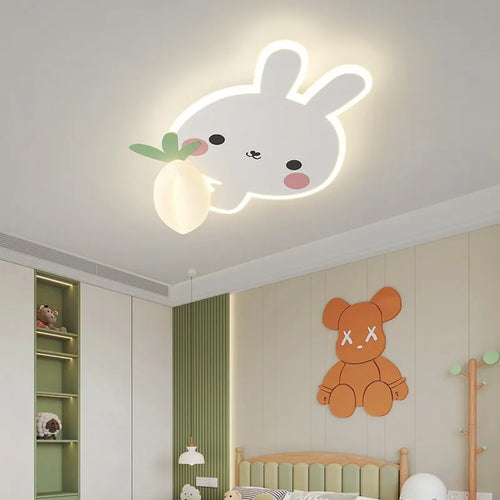 plafonnier animaux dessin animé pour chambre d enfant avec télécommande - vue 6 sur 10