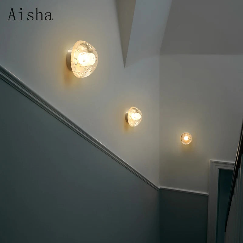 applique murale led extérieure lumineuse décorative pour espace extérieur - vue 1 sur 7