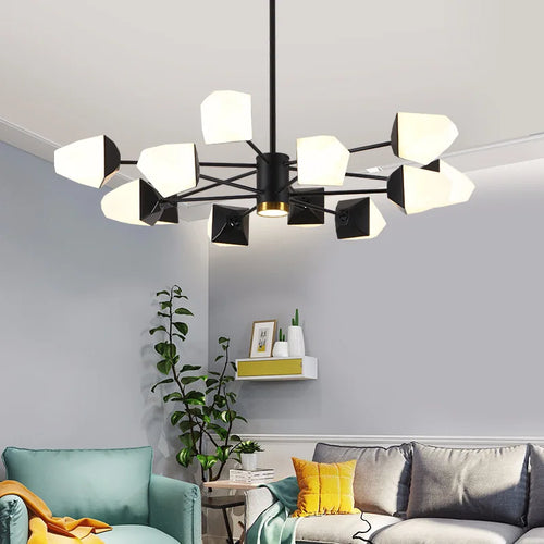 lustre moderne à LED pour un éclairage magique intérieur - vue 2 sur 11