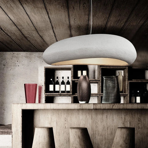 Nordique Wabi Sabi Restaurant LED Suspension Lumière Lustre Salon Lustre Cuisine Île Bar Café Loft Décor À La Maison Suspension - vue 3 sur 9