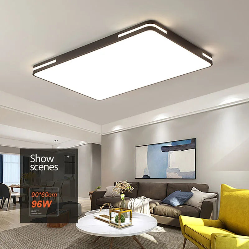 plafonnier led ultra mince design moderne pour intérieur - vue 3 sur 28
