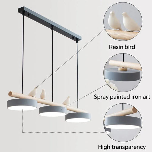 lampe à led moderne pour décoration intérieure et plafond - vue 6 sur 12