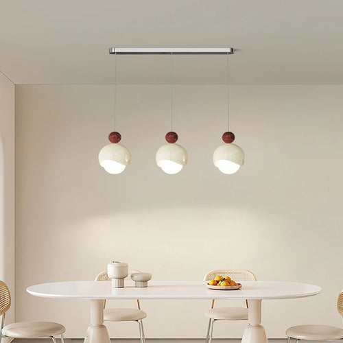 lustre à vent avec éclairage variable pour décoration moderne - vue 2 sur 8