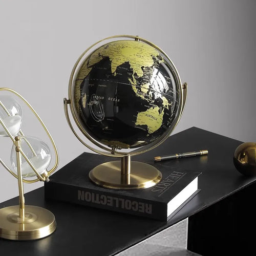 lampe de décoration globe américain luminaire haut de gamme élégant - vue 3 sur 9