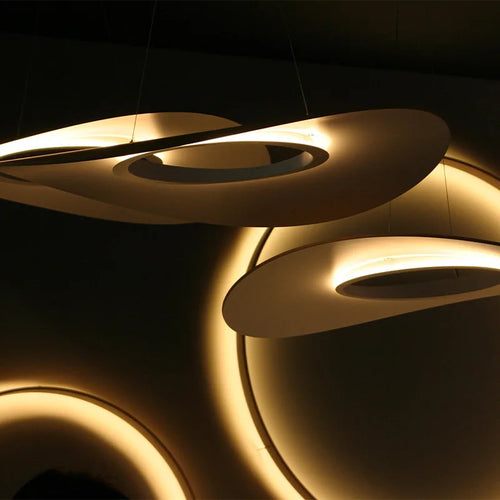 lustre minimaliste moderne en bois design danois - vue 8 sur 8