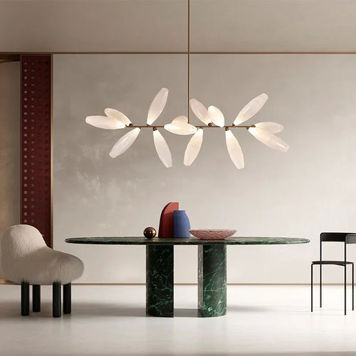 lustre moderne en verre design forme de raisin suspendu - vue 2 sur 12