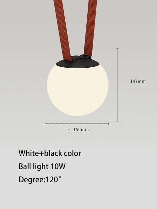 lustre moderne simple led avec bande conductrice lumineuse - vue 13 sur 27