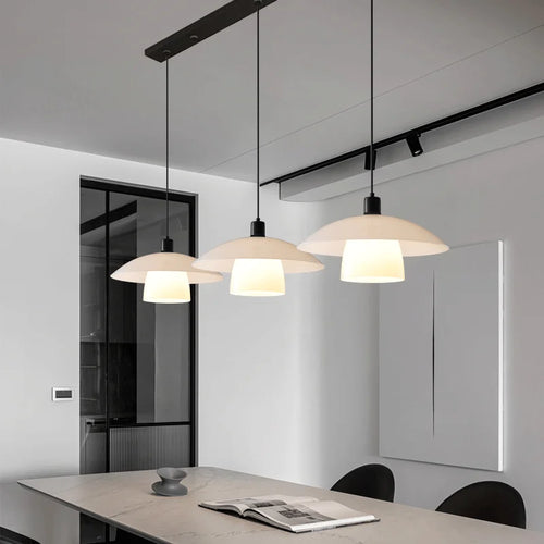 suspension design moderne soucoupe volante luminaire décoratif intérieur - vue 5 sur 8