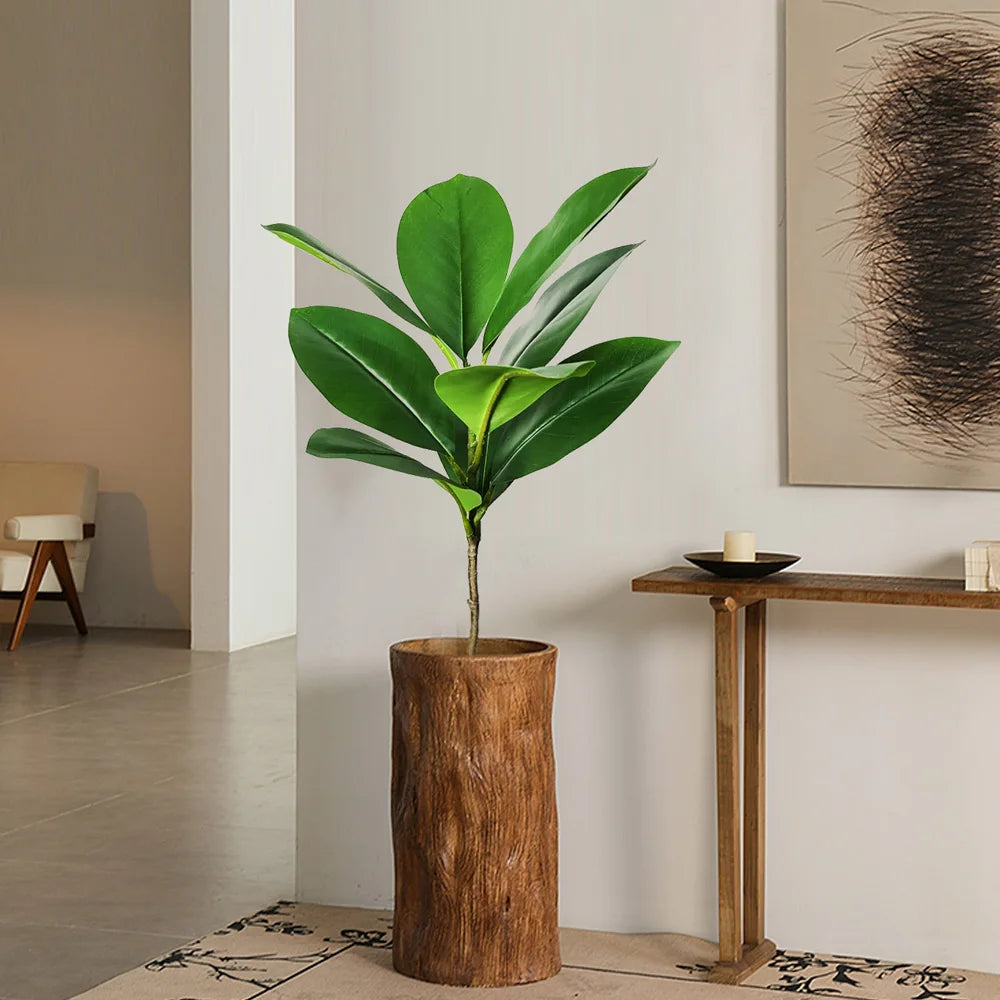 grand arbre artificiel banyan figuier tropical pour décoration intérieure et extérieure - vue 3 sur 7
