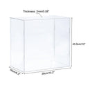 vitrine en acrylique pour objets de collection et organisation