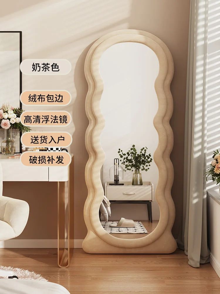 miroir debout design nordique esthétique pour décoration moderne - vue 8 sur 17
