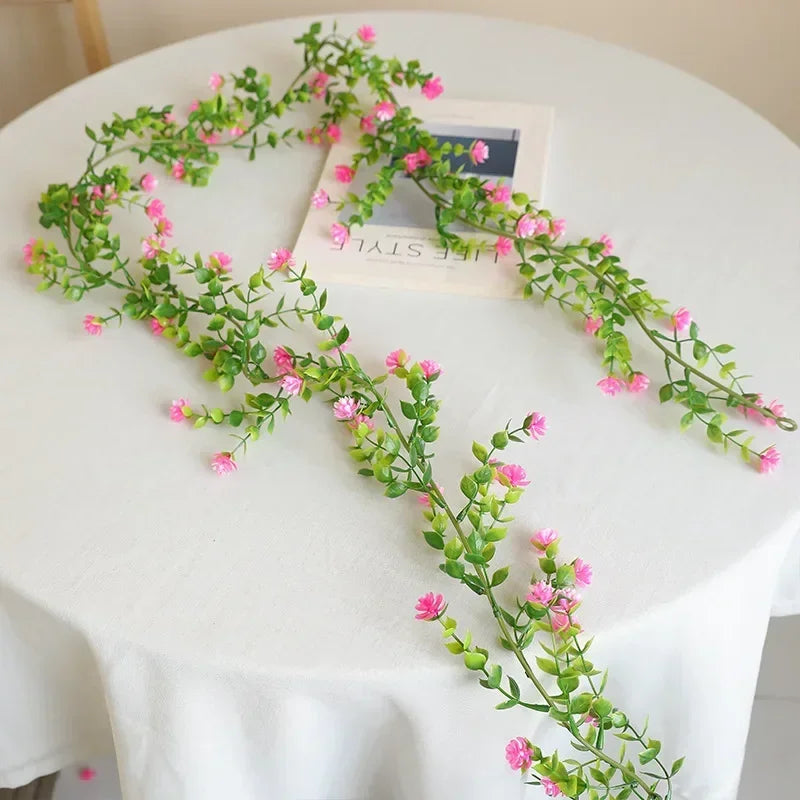 plantes artificielles eucalyptus gypsophile décoration d'hôtel et hall - vue 4 sur 12