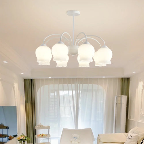 lustre à led design moderne luminaire suspendu décoratif - vue 2 sur 12