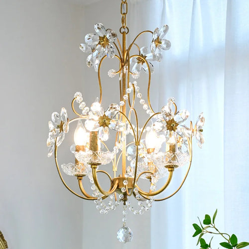 lustre en cristal vintage intérieur américain pour hôtel 2022 - vue 3 sur 7