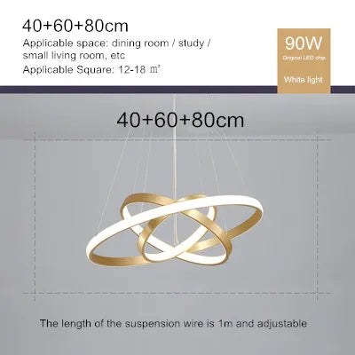 lustre moderne nordique avec télécommande et design épuré - vue 11 sur 30