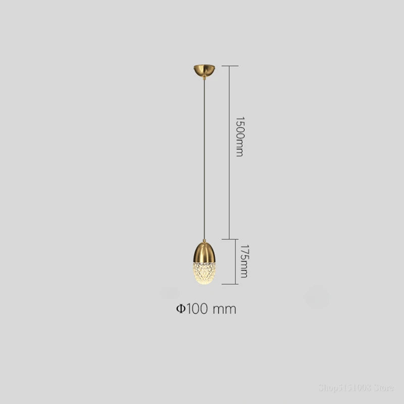 lampe de chevet nordique moderne led pour restaurant et bar