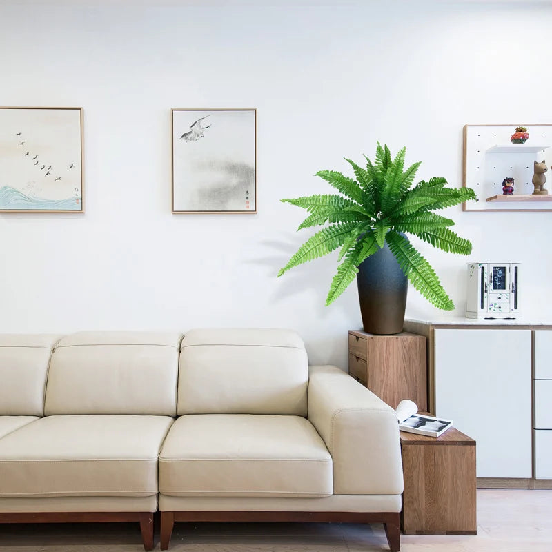 palmier artificiel tropical pour décoration intérieure et jardin - vue 3 sur 7