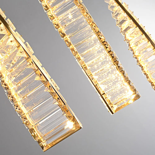 suspension en cristal moderne pour intérieur art déco minimaliste - vue 7 sur 12