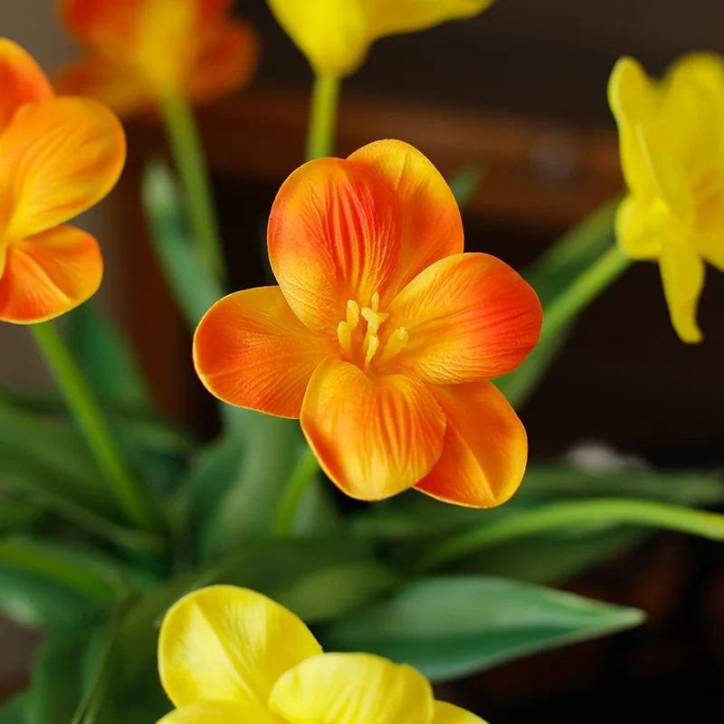 fleurs de tulipe artificielles pour décoration de mariage et jardin - vue 6 sur 12