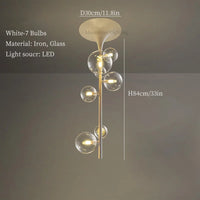 lustre moderne à led design créatif pour intérieur élégant