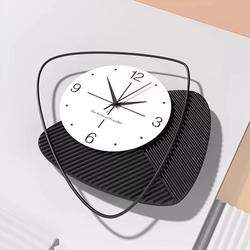 horloge murale silencieuse design nordique moderne luxe décoratif - vue 6 sur 10