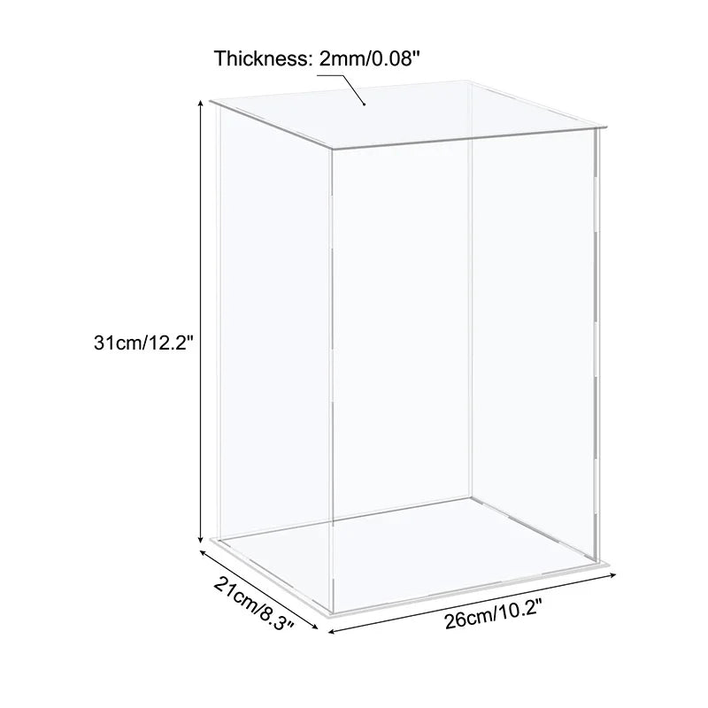vitrine en acrylique pour objets de collection et organisation - vue 20 sur 47