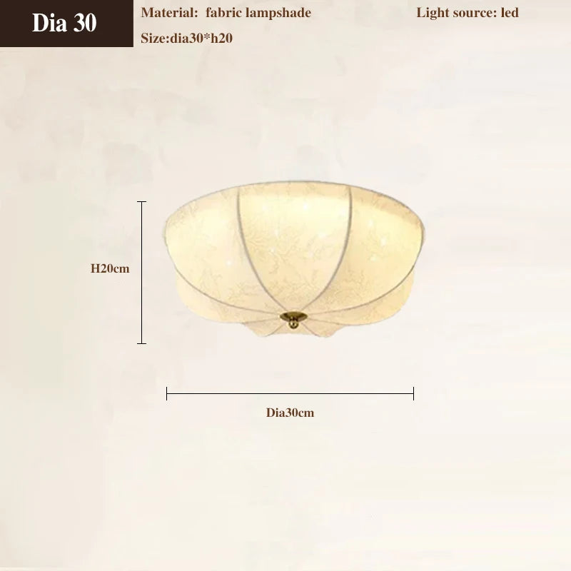 plafonnier romantique à led pour ambiance chaleureuse et apaisante - vue 8 sur 8
