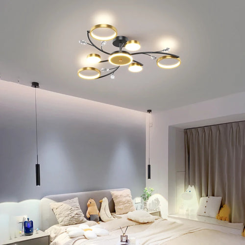 lustre nordique lumineux pour un éclairage intérieur élégant - vue 3 sur 7