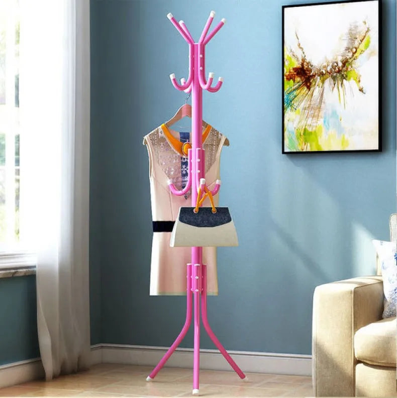 porte-manteau en métal avec 9 crochets pour organiser vos vêtements - vue 4 sur 12